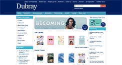 Desktop Screenshot of dubraybooks.ie